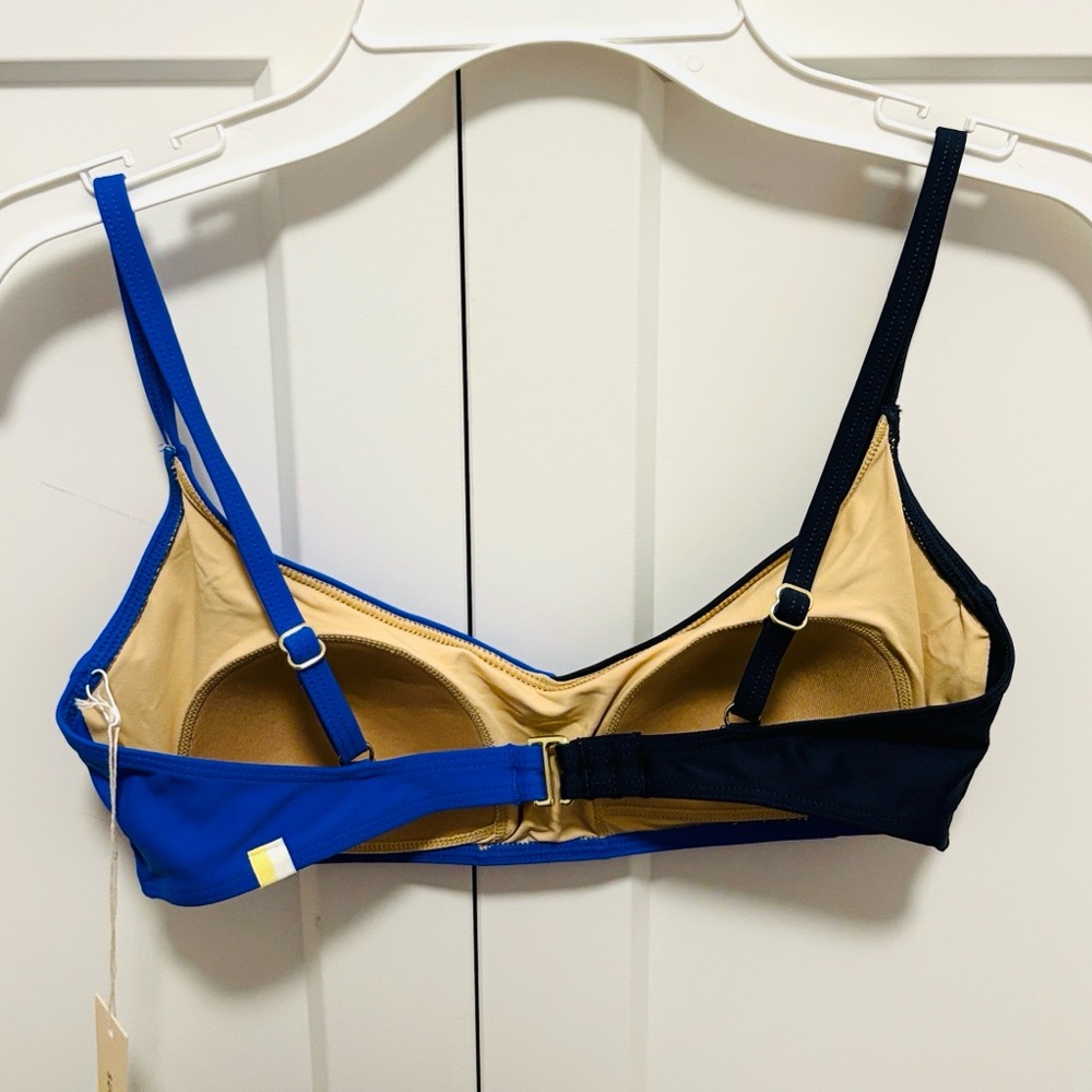 NWT [Summersalt] Marina Bikini Swim Top Deep Sea/Hydrangea Womens Multiple Sizes - Picture 9 of 12